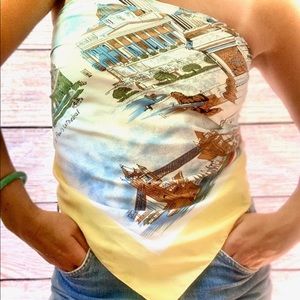 Scarf Top wrap top Bandana